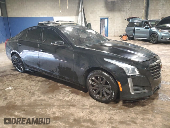 2016 Cadillac CTS AWD with VIN 1G6AW5SX5G0148863, listed as a Copart auction lot 61611945 with 74,530 mi miles and Salvage title. Bid and sale history available at DreamBid. Image 4.