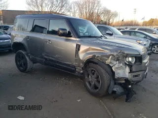 2021 Land Rover Defender with VIN SALE2ERU3M2053944, listed as a Copart auction lot 42467614 with 19,730 mi miles and . Bid and sale history available at DreamBid. Image 4.