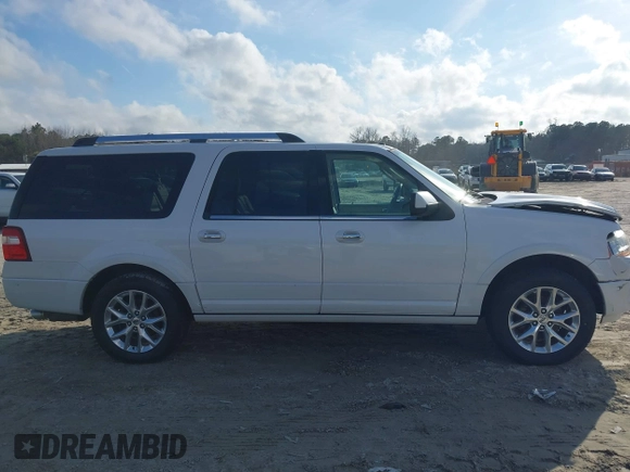 2015 Ford Expedition Max Limited with VIN 1FMJK1KT0FEF01487, listed as a IAAI auction lot 41480003 with Not Provided miles. Bid and sale history available at carsss.com. Image 12.