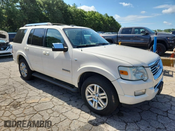 2008 Ford Explorer Limited with VIN 1FMEU75848UB00281, listed as a Copart auction lot 60835615 with 205,098 mi miles and Salvage title. Bid and sale history available at DreamBid. Image 4.