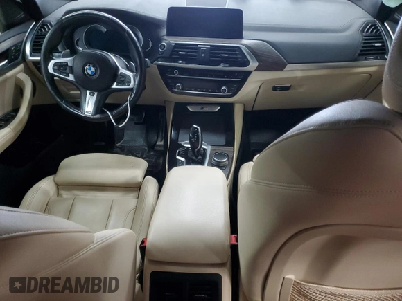 2019 BMW X3 M40i with VIN 5UXTS3C58K0Z03899, listed as a Copart auction lot 44849955 with Not Provided miles and Salvage Title. Bid and sale history available at DreamBid. Image 8.