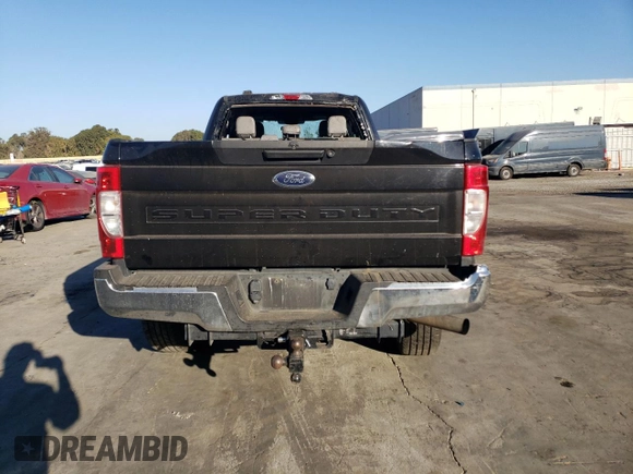 2021 Ford Super Duty F-250 SRW XL with VIN 1FT7X2BN0MEC62141, listed as a Copart auction lot 77142804 with 59,933 mi miles and Salvage Title. Bid and sale history available at carsss.com. Image 6.