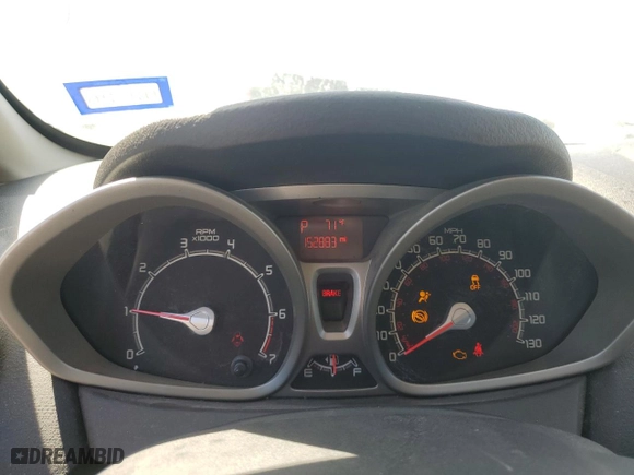 2012 Ford Fiesta SE with VIN 3FADP4EJXCM105464, listed as a Copart auction lot 49852925 with 152,883 mi miles and Salvage Title. Bid and sale history available at carsss.com. Image 9.