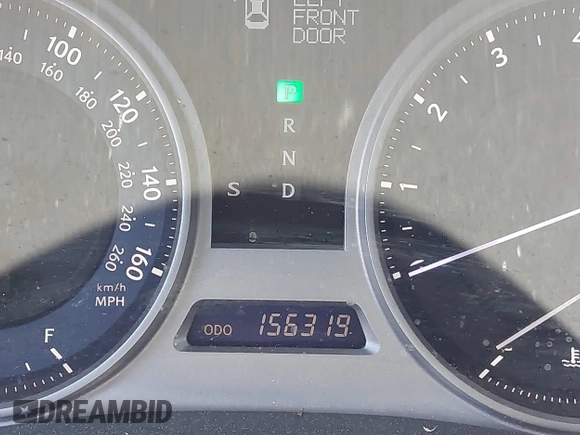 2007 Lexus IS with VIN JTHBK262775037758, listed as a IAAI auction lot 41990064 with 156,319 mi miles. Bid and sale history available at carsss.com. Image 15.