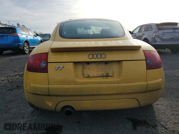 2004 Audi TT with VIN TRUSC28N441014615, listed as a Copart auction lot 74285454 with 123,068 mi miles and Salvage Title. Bid and sale history available at carsss.com. Image 6.