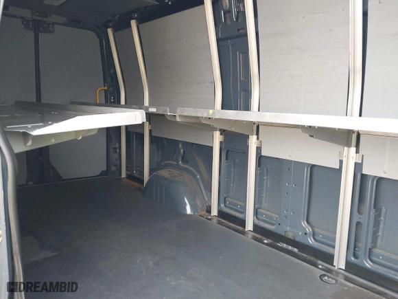 2019 Mercedes-Benz Sprinter Cargo Van with VIN WD4PF1CD6KP121116, listed as a IAAI auction lot 40745605 with 131,286 mi miles. Bid and sale history available at carsss.com. Image 8.