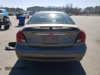 2003 Ford Taurus SEL Deluxe with VIN 1FAFP56S93G222243, listed as a Copart auction lot 46496165 with 193,282 mi miles and Salvage Title. Bid and sale history available at DreamBid. Image 6.
