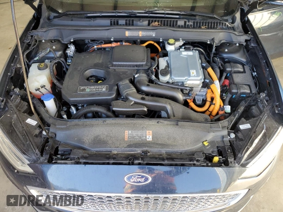2020 Ford Fusion Titanium with VIN 3FA6P0SU0LR105007, listed as a Copart auction lot 46318815 with 79,383 mi miles and Salvage title. Bid and sale history available at DreamBid. Image 11.