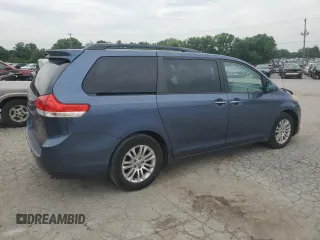 2014 Toyota Sienna XLE with VIN 5TDYK3DC2ES520840, listed as a Copart auction lot 59672295 with 194,143 mi miles and Salvage title. Bid and sale history available at DreamBid. Image 3.