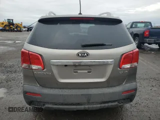 2011 Kia Sorento EX with VIN 5XYKUDA2XBG090551, listed as a Copart auction lot 51905645 with 192,958 mi miles and Clean Title. Bid and sale history available at carsss.com. Image 6.