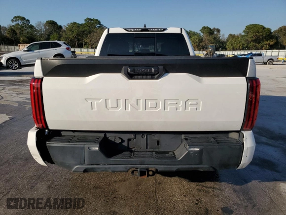 2022 Toyota Tundra SR with VIN 5TFKB5AA5NX006656, listed as a Copart auction lot 50401455 with Not provided miles and Non repairable. Bid and sale history available at DreamBid. Image 6.