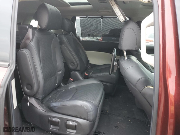 2022 Kia Carnival SX with VIN KNDNE5H38N6082731, listed as a Copart auction lot 85061144 with 52,334 mi miles and Salvage Title. Bid and sale history available at carsss.com. Image 11.