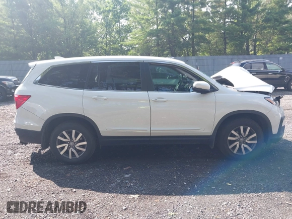 2021 Honda Pilot EX with VIN 5FNYF6H38MB072297, listed as a IAAI auction lot 42561276 with 119,172 mi miles and . Bid and sale history available at DreamBid. Image 13.