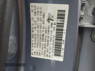 2008 Honda CR-V EX with VIN JHLRE48598C007753, listed as a Copart auction lot 48433655 with 180,032 mi miles and Salvage Title. Bid and sale history available at DreamBid. Image 15.
