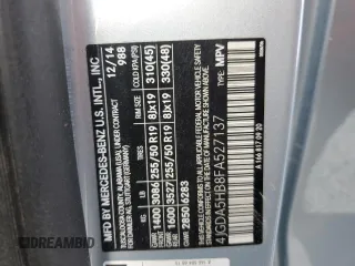 2015 Mercedes-Benz M ML 350 with VIN 4JGDA5HB8FA527137, listed as a Copart auction lot 50331045 with Not Provided miles and Salvage Title. Bid and sale history available at carsss.com. Image 16.