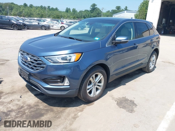 2019 Ford Edge SEL with VIN 2FMPK4J95KBB47327, listed as a IAAI auction lot 42765430 with 97,129 mi miles and . Bid and sale history available at DreamBid. Image 16.