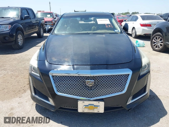 2014 Cadillac CTS Luxury RWD with VIN 1G6AR5SX4E0195791, listed as a IAAI auction lot 42004960 with Not Provided miles. Bid and sale history available at carsss.com. Image 12.