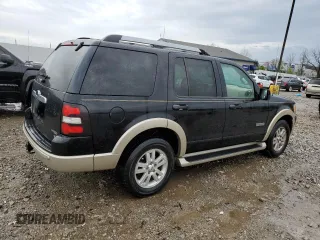 2006 Ford Explorer Eddie Bauer with VIN 1FMEU74886UA82608, listed as a Copart auction lot 51627325 with 267,882 mi miles and Salvage title. Bid and sale history available at DreamBid. Image 3.