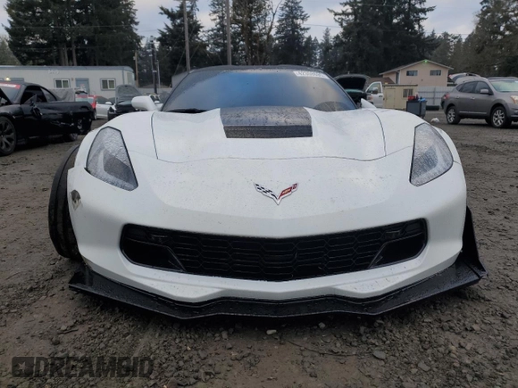 2017 Chevrolet Corvette Grand Sport 2LT with VIN 1G1YY2D78H5110851, listed as a Copart auction lot 42308695 with 27,101 mi miles and Salvage Title. Bid and sale history available at carsss.com. Image 5.