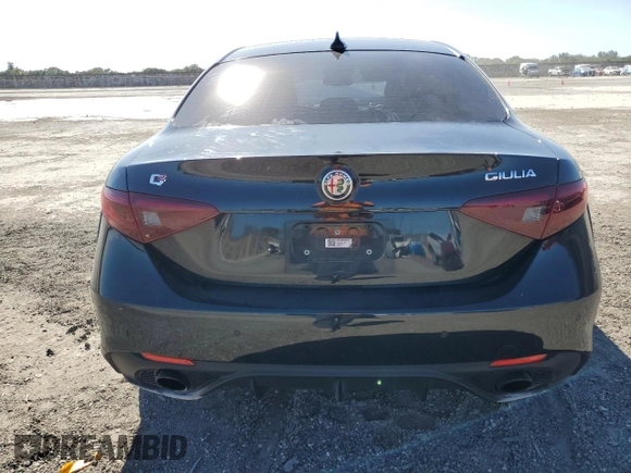 2022 Alfa Romeo Giulia Veloce with VIN ZARFAMBN2N7665252, listed as a Copart auction lot 49545425 with 31,935 mi miles and Non Repairable. Bid and sale history available at carsss.com. Image 6.