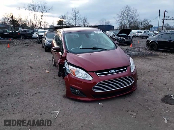 2016 Ford C-Max Energi SEL with VIN 1FADP5CU8GL119986, listed as a Copart auction lot 82677273 with 64,021 mi miles. Bid and sale history available at carsss.com. Image 10.