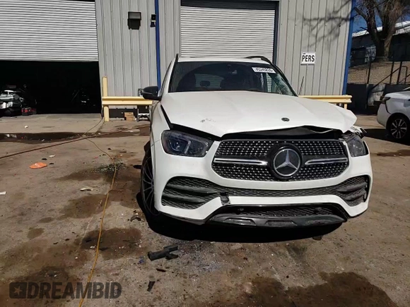 2023 Mercedes-Benz GLE 450 with VIN 4JGFB5KB7PA933099, listed as a Copart auction lot 45245835 with 28,455 mi miles and Salvage title. Bid and sale history available at DreamBid. Image 11.