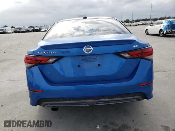2023 Nissan Sentra SR with VIN 3N1AB8DV0PY241840, listed as a Copart auction lot 81039444 with 44,563 mi miles and Non Repairable. Bid and sale history available at carsss.com. Image 6.