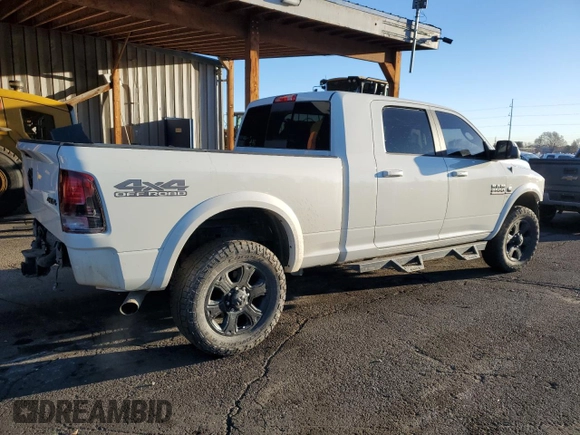 2017 Ram 2500 Laramie with VIN 3C6UR5NL2HG632147, listed as a Copart auction lot 46634505 with 93,951 mi miles and Salvage title. Bid and sale history available at DreamBid. Image 3.