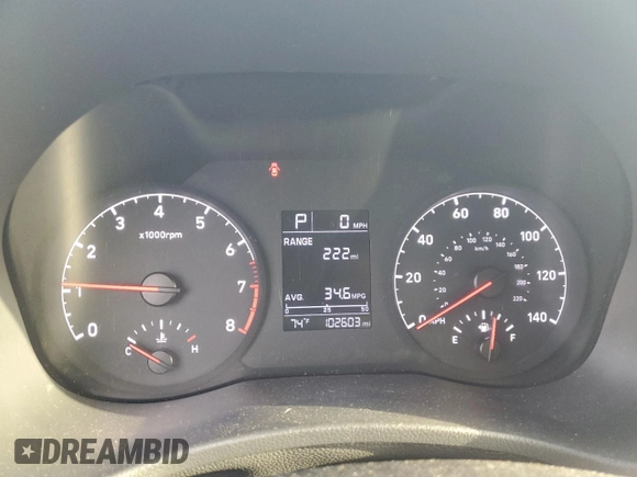 2018 Hyundai Accent SEL with VIN 3KPC24A36JE018390, listed as a Copart auction lot 70963573 with 102,603 mi miles. Bid and sale history available at carsss.com. Image 9.