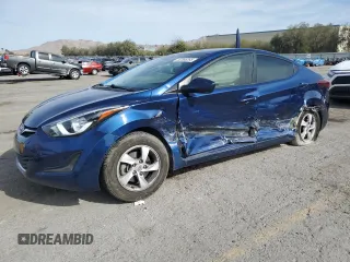 2015 Hyundai Elantra SE with VIN 5NPDH4AE0FH583712, listed as a Copart auction lot 52386265 with Not Provided miles and Salvage Title. Bid and sale history available at DreamBid. Image 1.