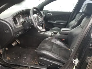 2012 Dodge Charger SRT8 with VIN 2C3CDXEJ5CH270082, listed as a Copart auction lot 53375275 with 213,799 mi miles and Salvage Title. Bid and sale history available at carsss.com. Image 7.