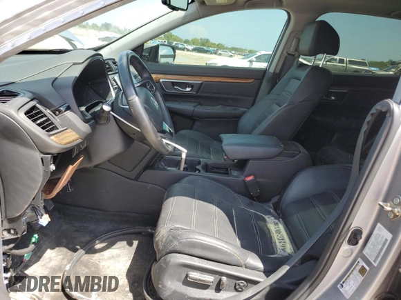 2017 Honda CR-V EX-L with VIN 5J6RW1H88HL000614, listed as a Copart auction lot 51646085 with 52,695 mi miles and Salvage Title. Bid and sale history available at DreamBid. Image 7.