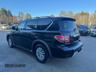 2017 Nissan Armada SV with VIN JN8AY2NC9H9501489, listed as a Copart auction lot 52815725 with 145,205 mi miles and Clean Title. Bid and sale history available at carsss.com. Image 3.