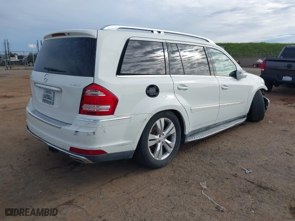 2010 Mercedes-Benz GL-Class GL 450 with VIN 4JGBF7BEXAA557644, listed as a IAAI auction lot 41862216 with 141,849 mi miles. Bid and sale history available at carsss.com. Image 4.
