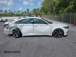 2019 Honda Accord Sport with VIN 1HGCV1F33KA113896, listed as a IAAI auction lot 41961776 with 92,248 mi miles and . Bid and sale history available at DreamBid. Image 13.
