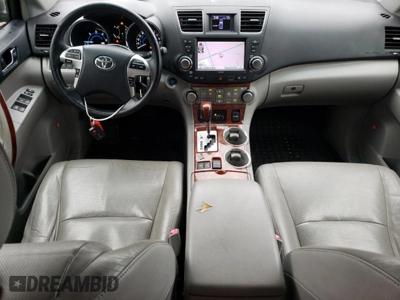 2011 Toyota Highlander Hybrid Limited with VIN JTEDC3EH7B2002341, listed as a Copart auction lot 49533825 with 279,865 mi miles and Salvage Title. Bid and sale history available at carsss.com. Image 8.
