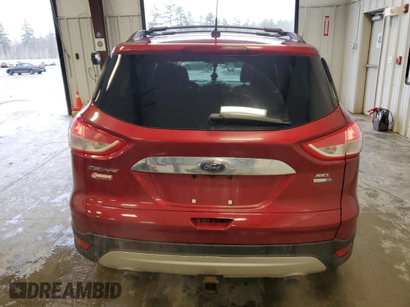 2013 Ford Escape SEL with VIN 1FMCU9HX3DUD62907, listed as a Copart auction lot 49148195 with 155,854 mi miles and Salvage Title. Bid and sale history available at carsss.com. Image 6.