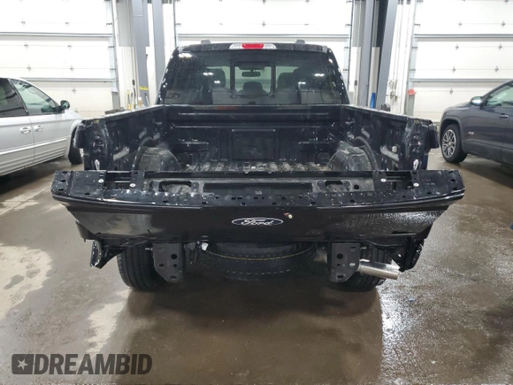 2024 Ford F-150 XLT with VIN 1FTFW3L52RKD62897, listed as a Copart auction lot 46466335 with 15,532 mi miles and Salvage Title. Bid and sale history available at carsss.com. Image 6.