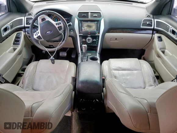 2011 Ford Explorer Limited с VIN 1FMHK7F83BGA76353, выставлен на аукционе Copart как лот 59028195 с пробегом 56 684 миль миль и Списание • Salvage title. История ставок и продаж доступна на DreamBid. Изображение 8.
