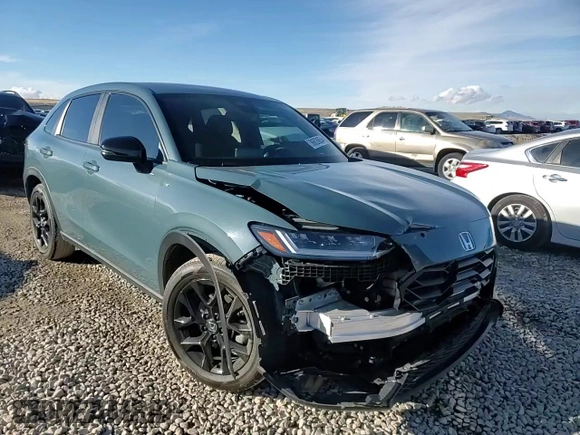 2024 Honda HR-V Sport with VIN 3CZRZ2H53RM765670, listed as a Copart auction lot 86826854 with 12,841 mi miles and Salvage Title. Bid and sale history available at carsss.com. Image 11.