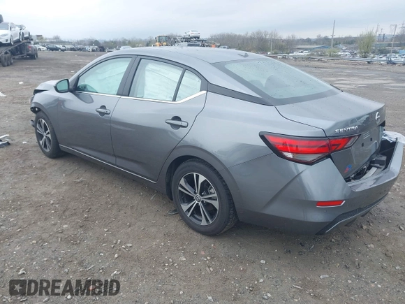 2023 Nissan Sentra SV with VIN 3N1AB8CV1PY261371, listed as a IAAI auction lot 41947492 with 39,764 mi miles and . Bid and sale history available at DreamBid. Image 3.