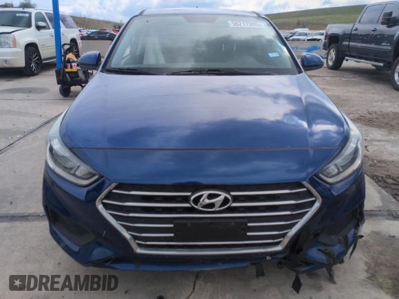 2021 Hyundai Accent SEL with VIN 3KPC24A61ME135728, listed as a Copart auction lot 56217095 with 40,181 mi miles and Salvage title. Bid and sale history available at DreamBid. Image 5.