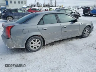 2006 Cadillac CTS with VIN 1G6DM57T760205197, listed as a Copart auction lot 46179615 with 207,836 mi miles and Salvage Title. Bid and sale history available at carsss.com. Image 3.