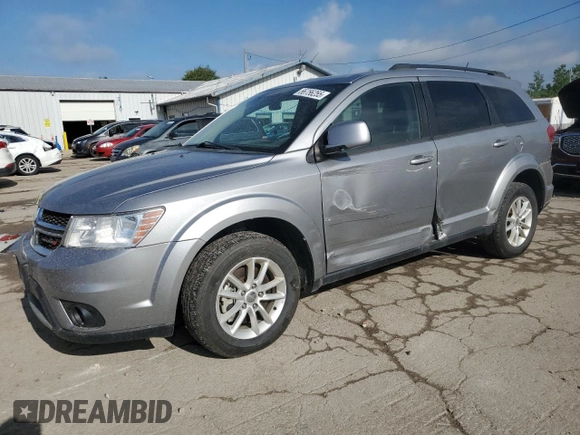 2017 Dodge Journey SXT with VIN 3C4PDCBG5HT526573, listed as a Copart auction lot 56756255 with 194,076 mi miles and Salvage title. Bid and sale history available at DreamBid. Image 1.