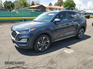 2020 Hyundai Tucson SEL with VIN KM8J33AL6LU089054, listed as a Copart auction lot 63703325 with 11,305 mi miles and Salvage title. Bid and sale history available at DreamBid. Image 1.