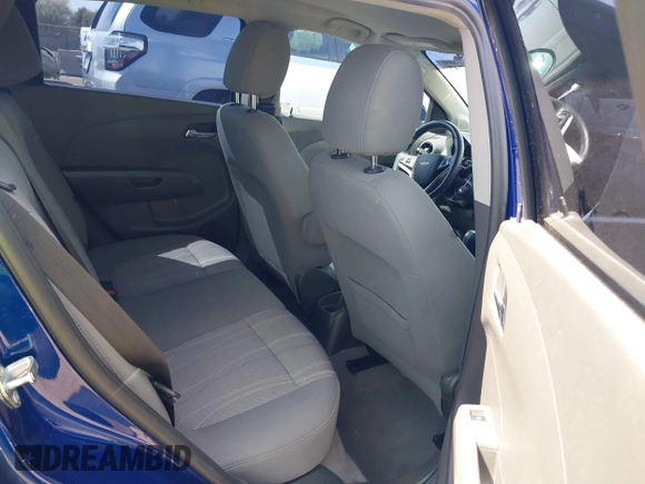 2014 Chevrolet Sonic LT with VIN 1G1JC6SB0E4205646, listed as a IAAI auction lot 41925745 with 84,102 mi miles. Bid and sale history available at carsss.com. Image 8.