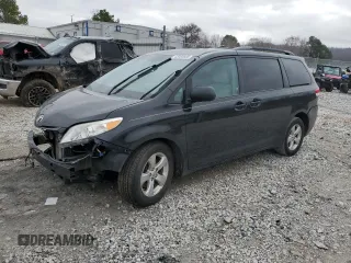 2014 Toyota Sienna LE AAS with VIN 5TDKK3DC8ES456485, listed as a Copart auction lot 43484695 with Not Provided miles and Salvage Title. Bid and sale history available at DreamBid. Image 1.