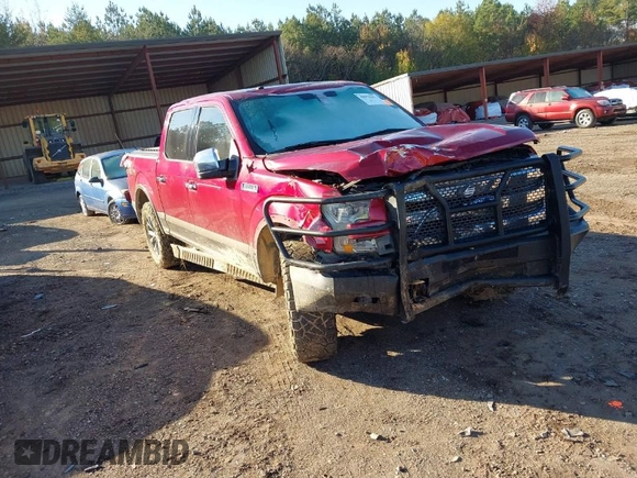2016 Ford F-150 XLT with VIN 1FTEW1EF9GFB09751, listed as a IAAI auction lot 40970801 with 160,900 mi miles. Bid and sale history available at carsss.com. Image 1.