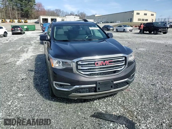 2017 GMC Acadia SLT with VIN 1GKKNMLS1HZ269375, listed as a Copart auction lot 45106525 with 123,509 mi miles and Salvage Title. Bid and sale history available at carsss.com. Image 12.