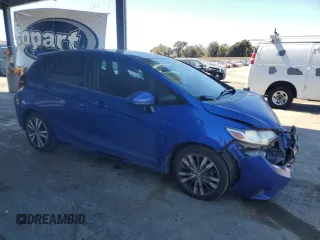 2015 Honda Fit EX-L with VIN 3HGGK5H8XFM776045, listed as a Copart auction lot 63940595 with 100,753 mi miles and Salvage title. Bid and sale history available at DreamBid. Image 4.